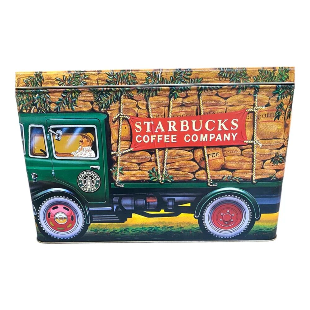 Starbucks Vintage Tin Canister